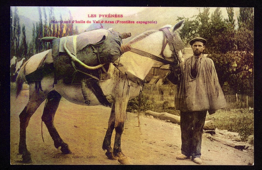 A “Queri”, era nòsta IA, li a agradat encolorir aguesta fotografia d’un traginèr d’òli aranés ena termièra

A. Villatte, editor. Tarba. ca. 1900-1910

Colleccion Archiu Feliu Izard

#XAC #XarxadArxiusComarcals
#PaisArxius