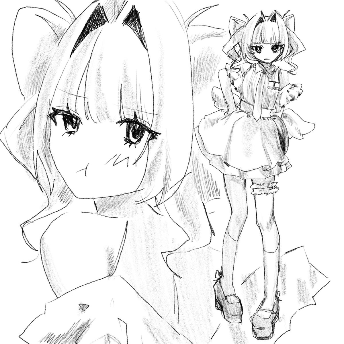 a0__01v's tweet photo. 最近のご依頼のもの♩半量産簡易コテキャシート(に満たない)もの https://t.co/L91oDdBAml