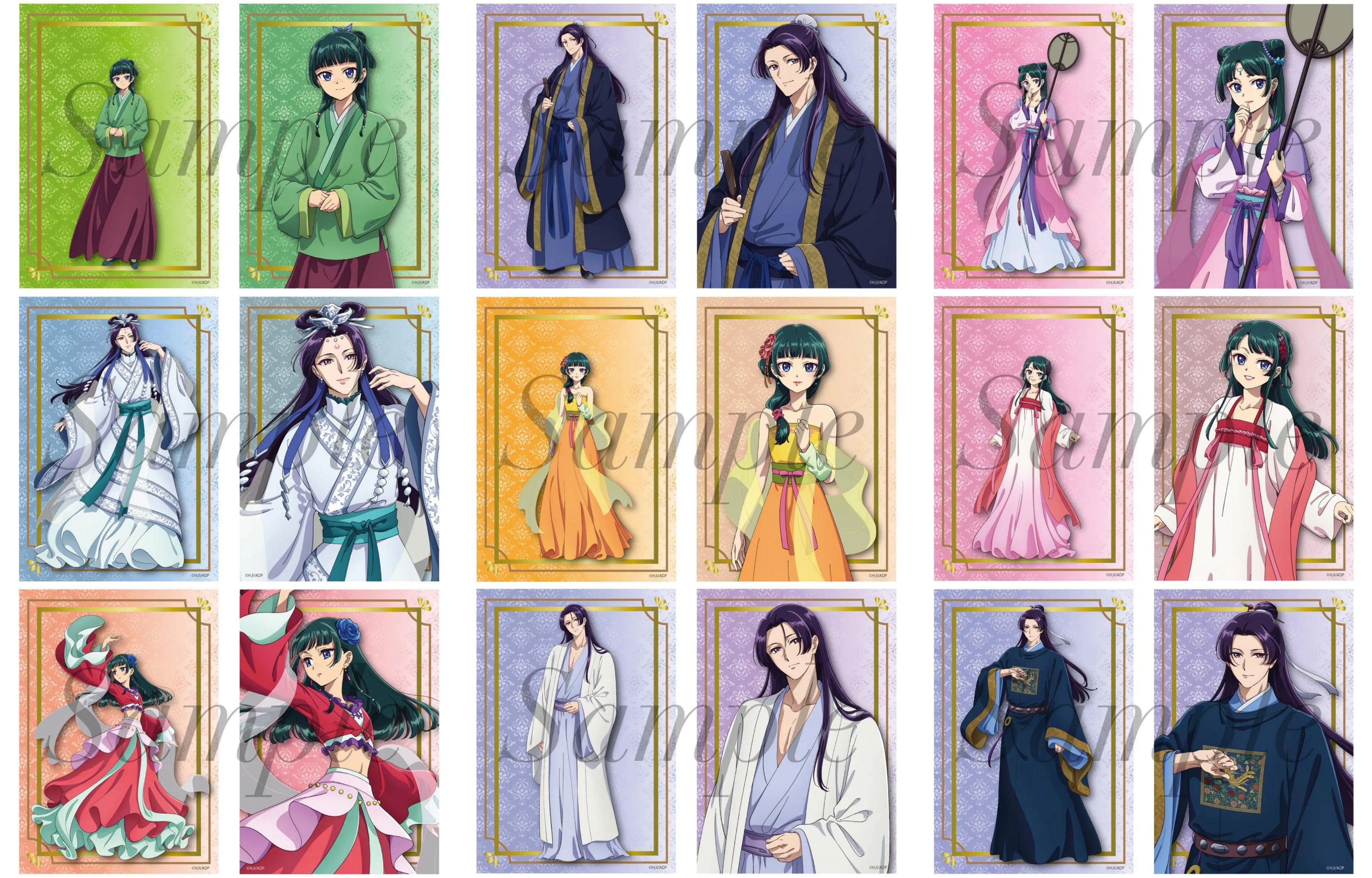 薬屋のひとりごと　マルイ　トレーディング場面写缶バッジ　全13種セット　コンプ グッズ | TVアニメ『薬屋のひとりごと』展