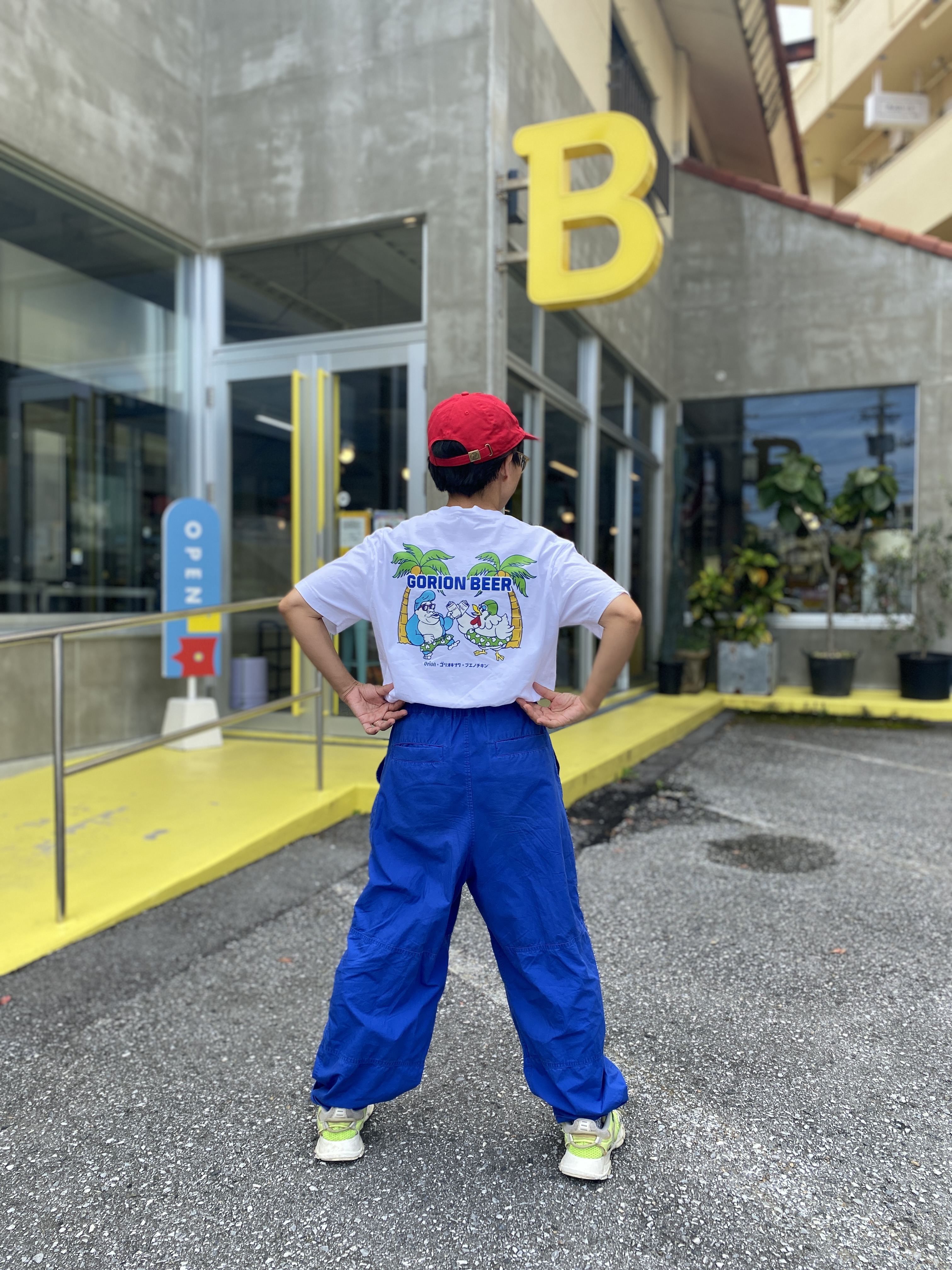 ブエノチキン×ゴリ★オキナワ×オリオンビール　コラボTシャツ　Ｌ ブエノチキン×ゴリ☆オキナワ×オリオンビール コラボTシャツ第2