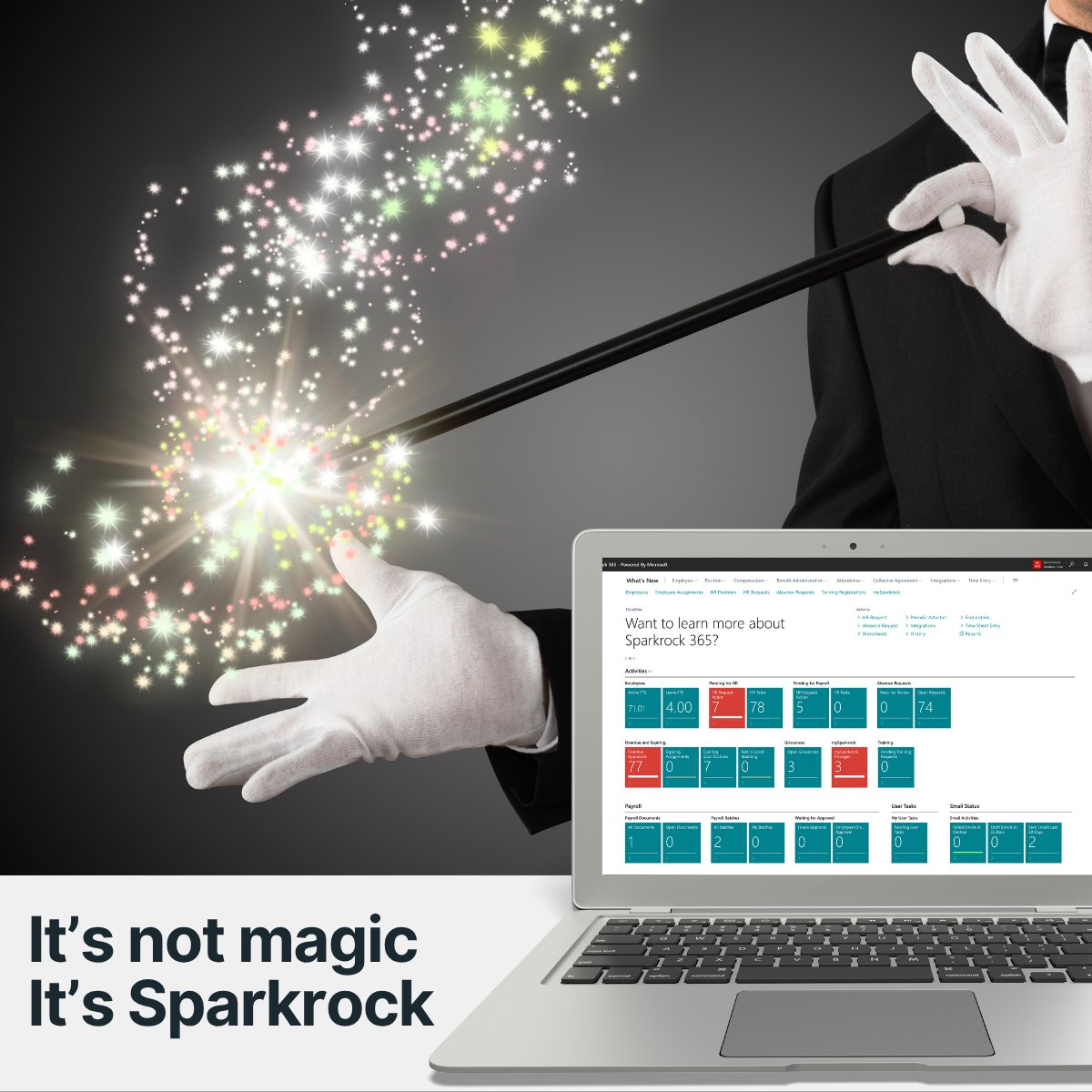 Sparkrock365's tweet image. 🎩 We’d say it’s like magic—but it’s better.

Sparkrock 365 doesn’t vanish during audit season. 🐇

From approvals to payroll, K-12 &amp;amp; nonprofit teams get real results—no smoke and mirrors.

#ItsNotMagic #AuditSeasonSurvivor #Sparkrock