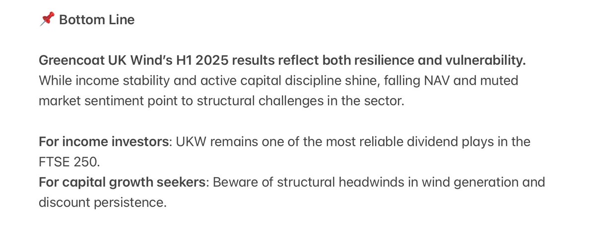 Added a few more #UKW in the drop. Looks like the market got wind of today’s results &amp; corrected SP accordingly. Still a well managed fund returning an 11.5% annualised TR &amp; best in peer group. DYOR