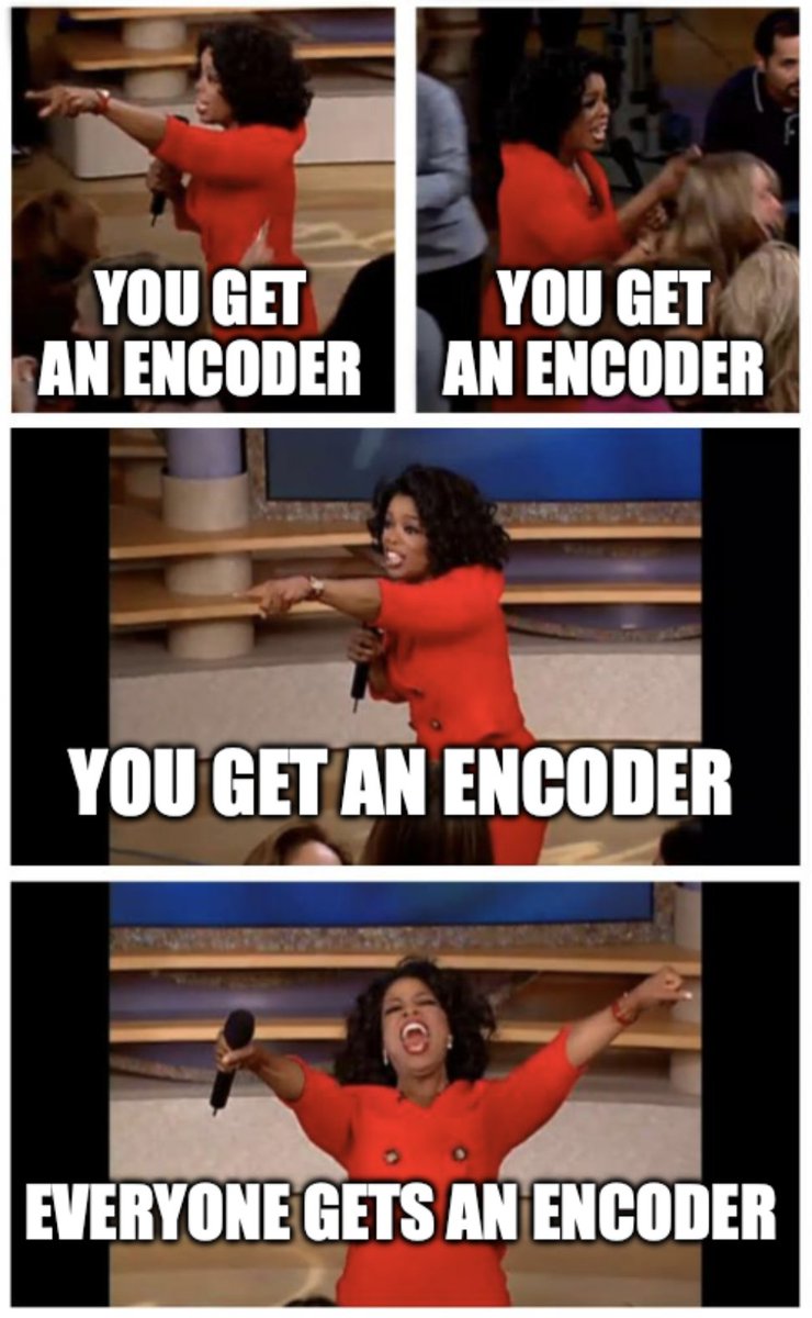 Today is the national encoder day at #ACL2025 
Make sure to come to the board 115 to claim your encoder party membership card!