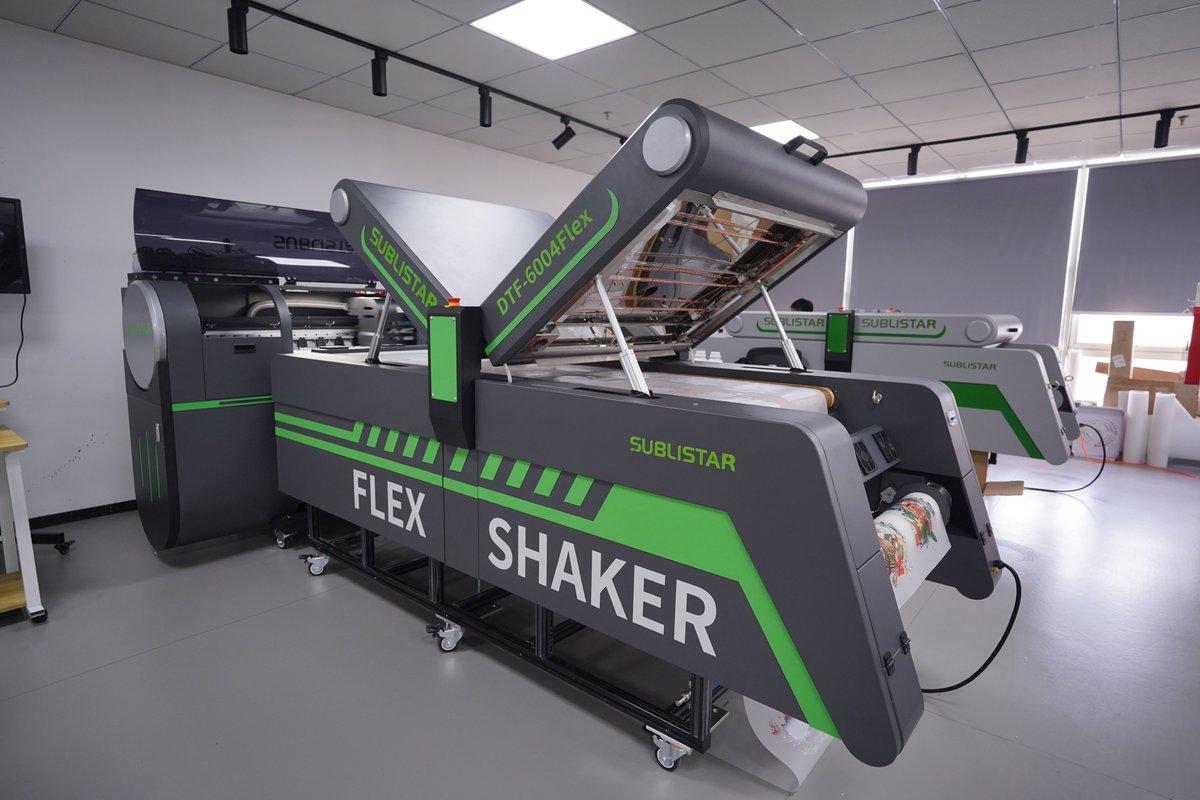 Sublistar_Tech's tweet image. 🔥🔥🔥𝐃𝐓𝐅-𝟔𝟎𝟎𝟒 𝐅𝐥𝐞𝐱 𝟐𝐈𝐍𝟏 𝐃𝐓𝐅 𝐏𝐫𝐢𝐧𝐭𝐞𝐫
(Support powder shaking & powderless DTF printing modes)
Can switch freely on demand!
Contact info:
WhatsApp/ Wechat: +86 18252072197
#dtfprinter #dtftransfers #dtfprinting