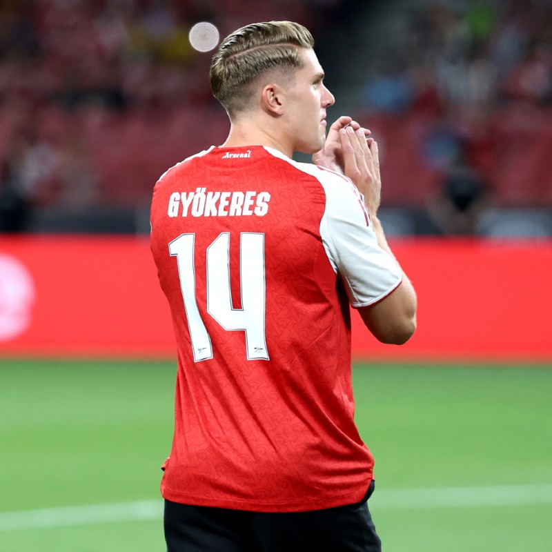 🔴⚪️ 記録的売れ行き 👕 #アーセナル 新14番 #ギェケレシュ