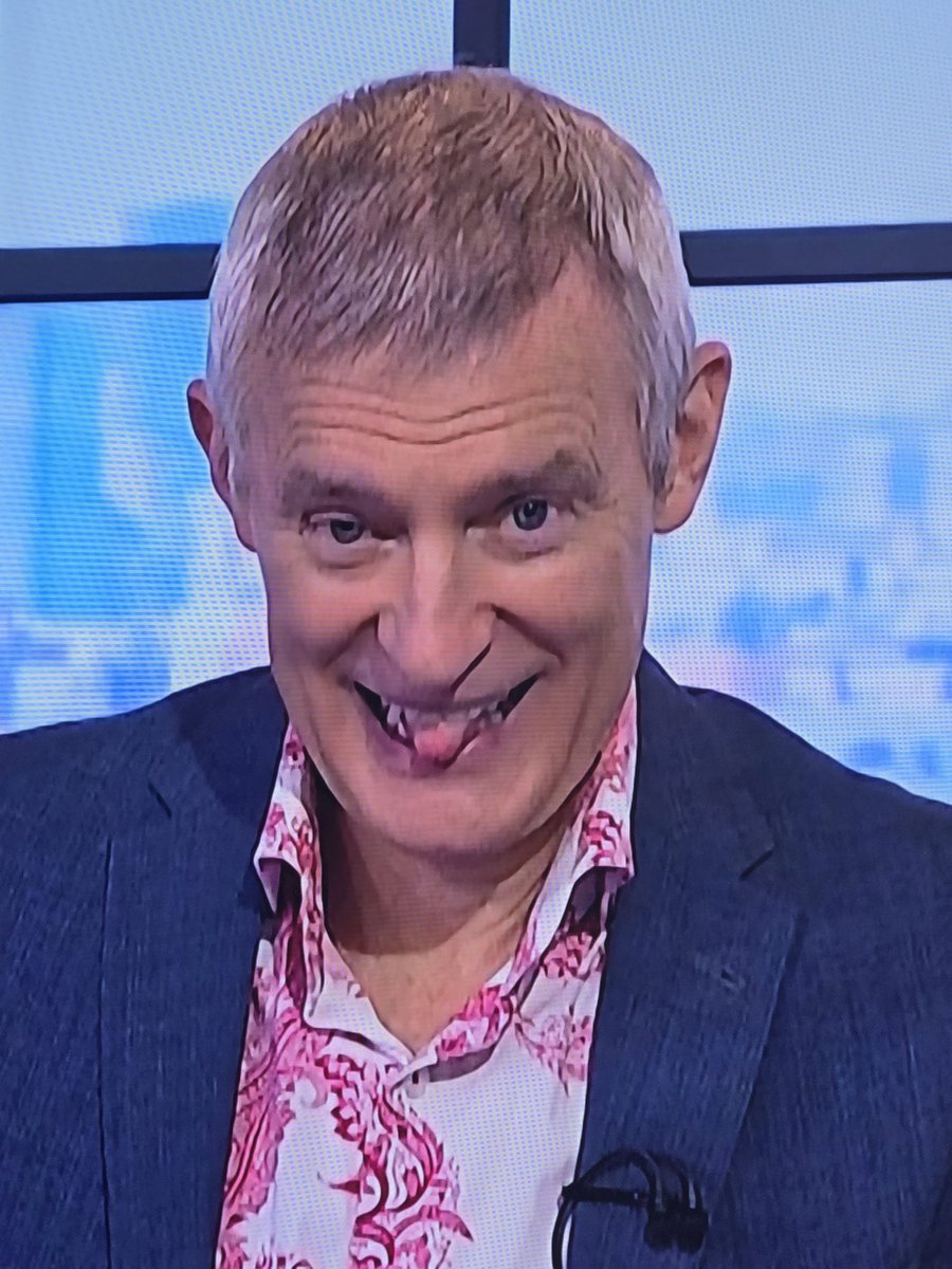 Hi <a href="/JeremyVineOn5/">Jeremy, Storm & Vanessa On 5</a>, I absolutely love your show, it’s like a whirlwind of opinions and brilliant chaos, and you somehow host it all with the calm and charm of a man sipping tea in the middle of a storm!