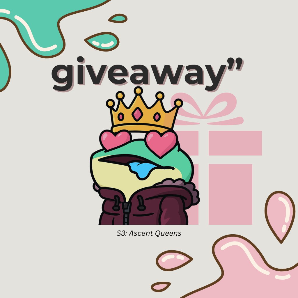 Your Talus Queen is moving to Season 3, and we're leveling up 🌸
- as we step into a new chapter, our mission continues to evolve with the community at its heart  

To celebrate this milestone, we're launching a small giveaway:
🏆 1 Pink Tally
🏆 5 winners of 1k Loreweaves each