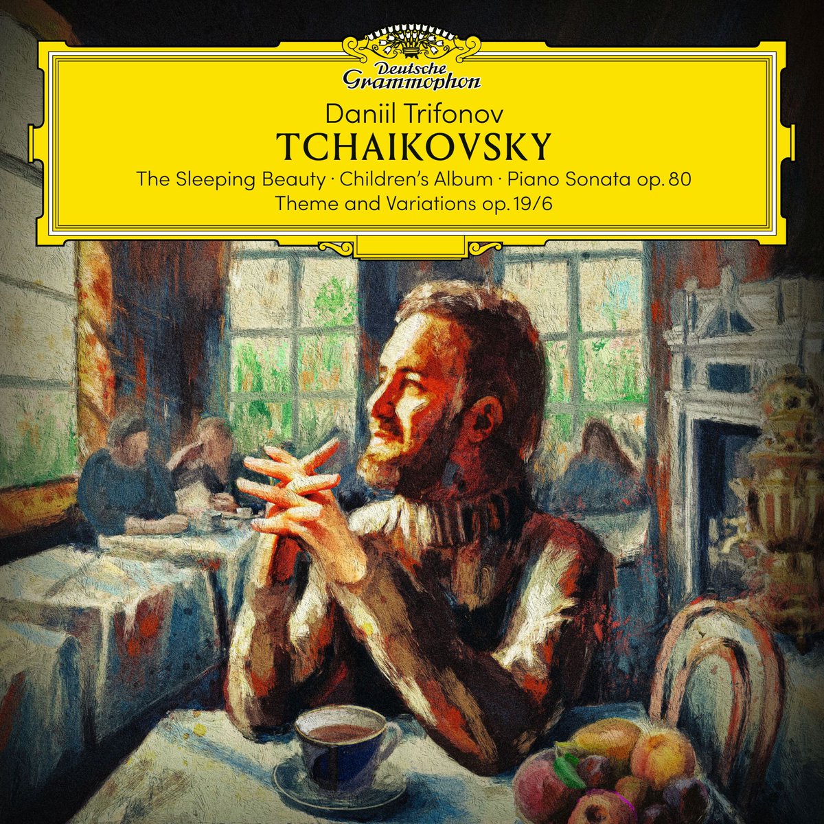 Daniil Trifonov annuncia il suo nuovo album con brani di  Tchaikovsky per pianoforte solo: Sonata op. 80, Tema e variazioni op.19/6, Album per la gioventù e Suite dalla “La bella addormentata” (trascr. Pletnev). Dal 3 ottobre. Preordina ora umi.lnk.to/S3npKGv4