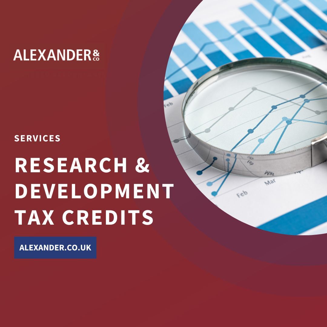 Is your organisation interested in claiming R&amp;D Tax Credits?

Read our R&amp;D Tax Credit page for more information and to get in touch. 

 alexander.co.uk/services/resea…

#manchesteraccountant #randd #researchanddevelopment