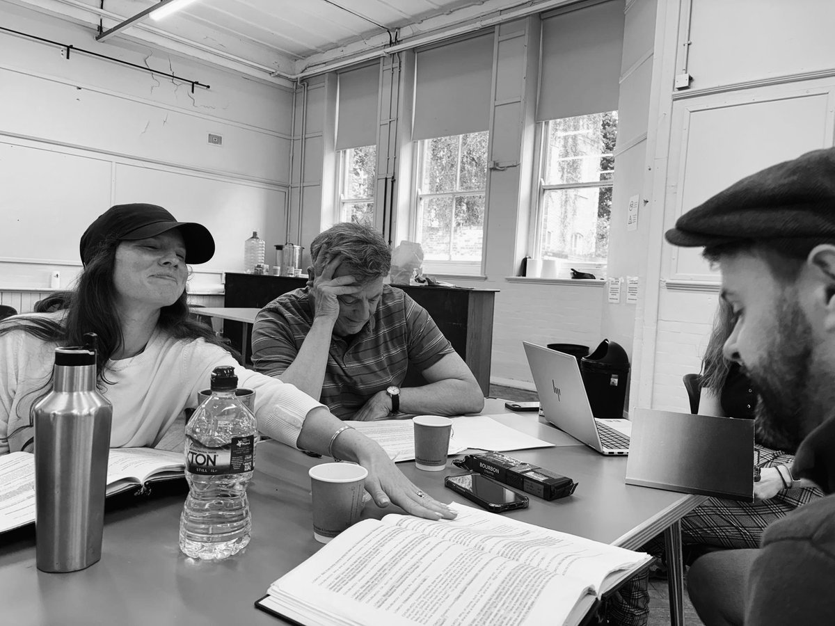 SHAW_2020's tweet photo. Rehearsals for Chekhov's The Proposal are an absolute hoot! 

Come and see this rarely performed piece, paired with Shaw's Village Wooing for SHAW vs CHEKHOV at @TheatreAtTabard
From August 6th

Book Tickets to see the work of two masters in one evening - https://t.co/4I25XMsA3Q https://t.co/mPzI6liFta