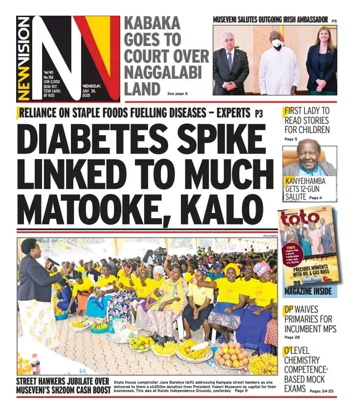Well, if this was true, our ancestors who relied on these staple foods; not noodles and spaghetti would not have lasted for long. Just look at the president!