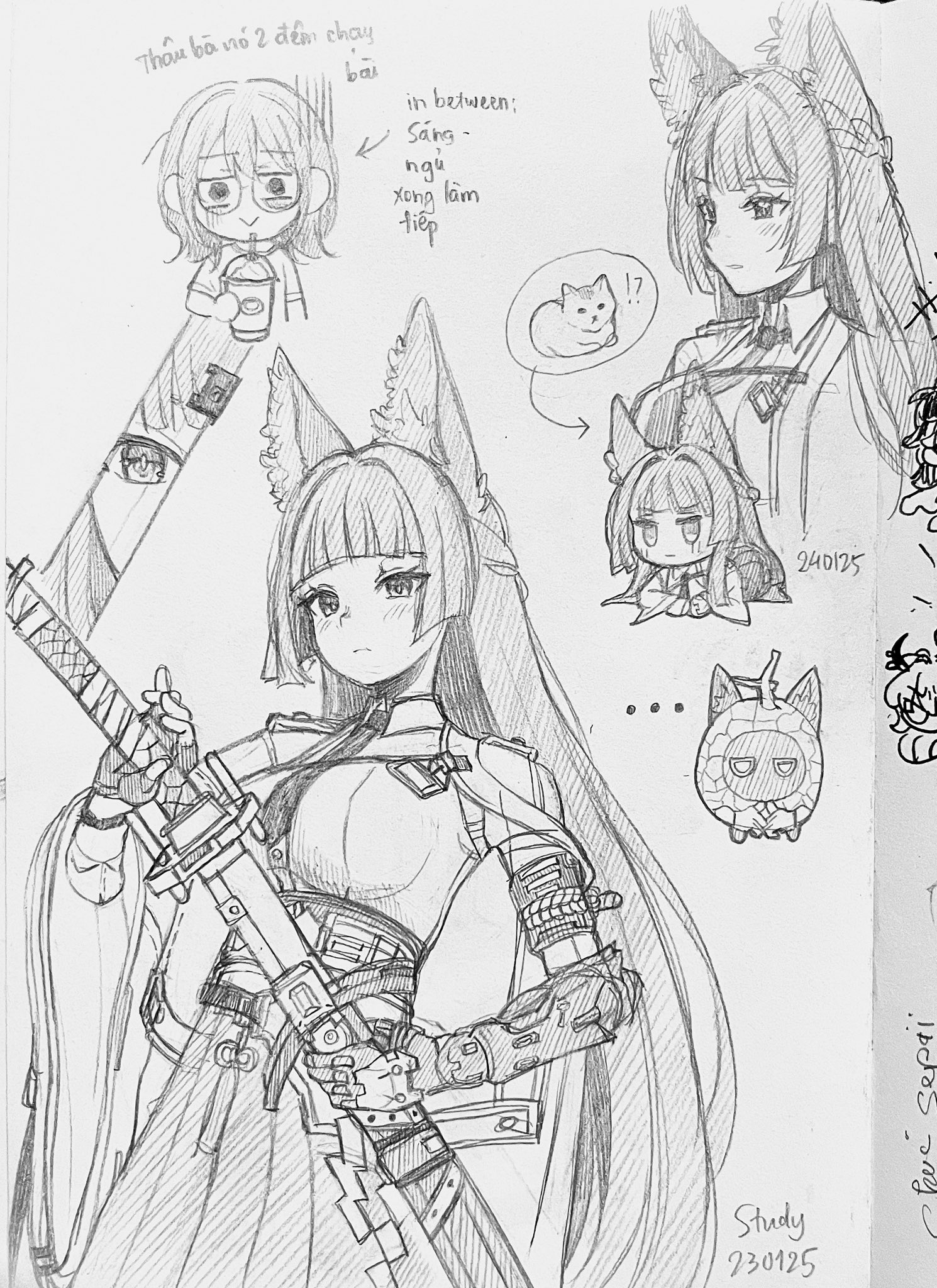 描く‼️　手書きイラスト　ユメミルショウジョ。 描く‼️ 手書きイラスト ユメミルショウジョ。 描く‼️ 手書き