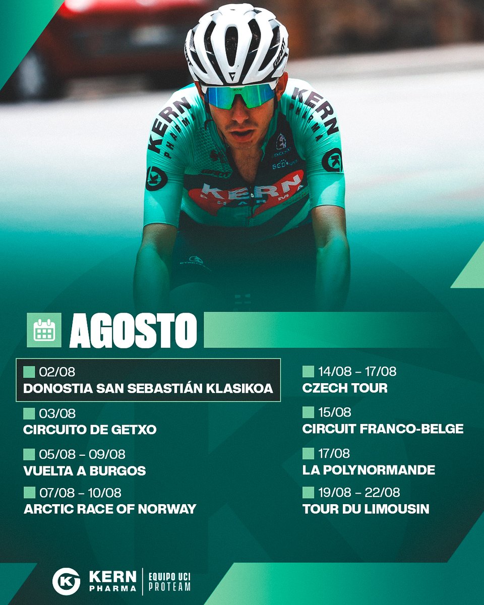 🤩 ¡Un mes de agosto apasionante por delante!