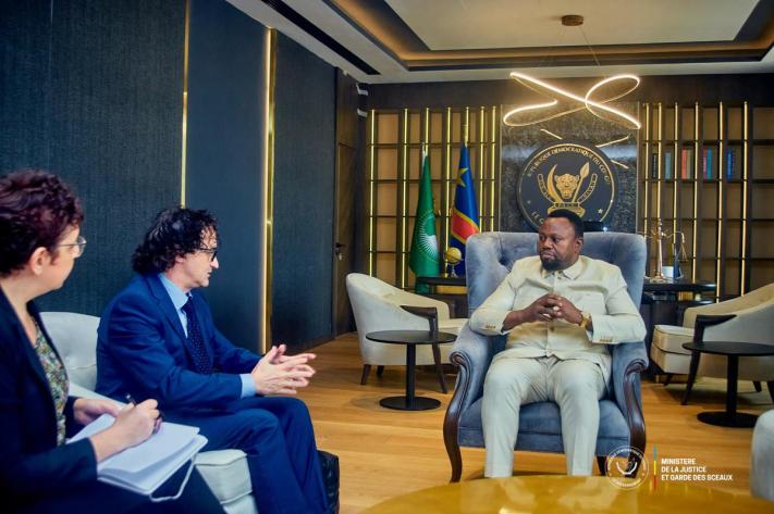 Coopération #Kinshasa-#Bruxelles: La #RDC et l’#UE se sont accordées sur plusieurs réformes du secteur de la justice portant notamment sur la lutte contre la criminalité internationale, la problématique de l’exécution des décisions des juridictions internationales et la