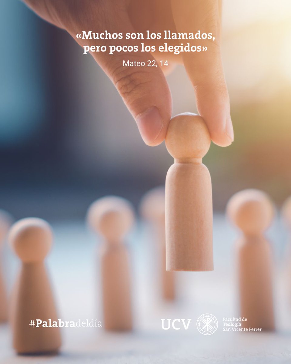 «𝐌𝐮𝐜𝐡𝐨𝐬 𝐬𝐨𝐧 𝐥𝐨𝐬 𝐥𝐥𝐚𝐦𝐚𝐝𝐨𝐬, 𝐩𝐞𝐫𝐨 𝐩𝐨𝐜𝐨𝐬 𝐥𝐨𝐬 𝐞𝐥𝐞𝐠𝐢𝐝𝐨𝐬» (Mateo 22, 14)
La invitación al banquete del Señor es para todos. La llamada es universal. Pero estar invitados no nos obliga a asistir. La elección es personal.
▶️ bit.ly/PalabraDelDia1
