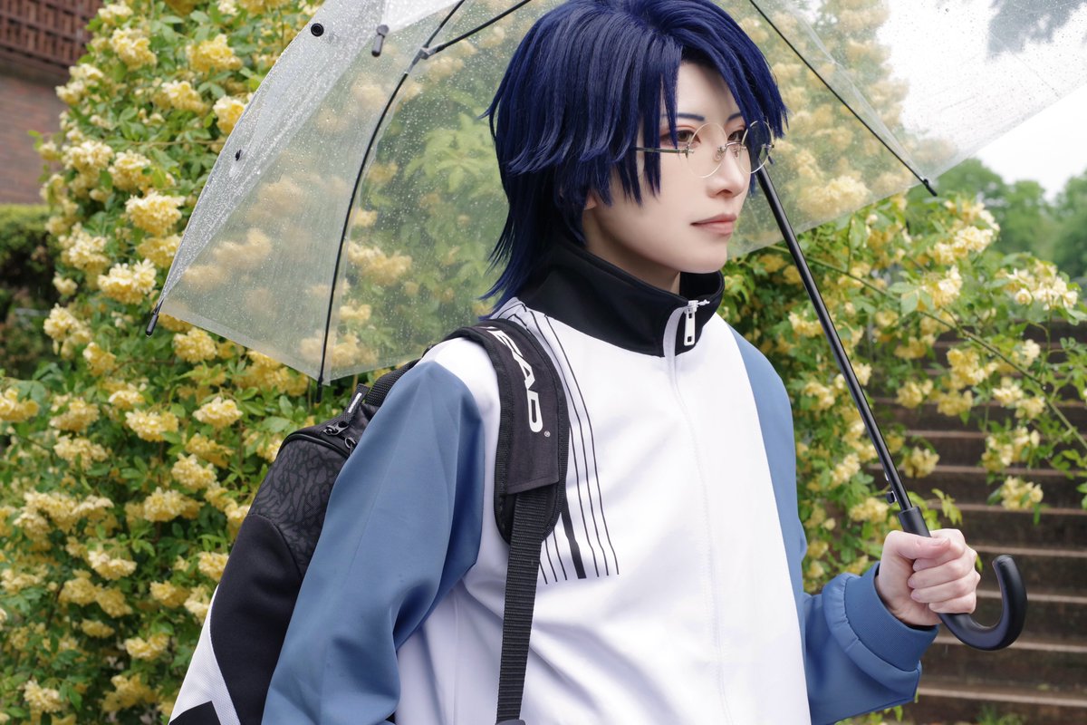 ⚠︎cos // tnpr🎾👑忍足侑士

　                                Rainy… ☔️

Photo.香夜さん