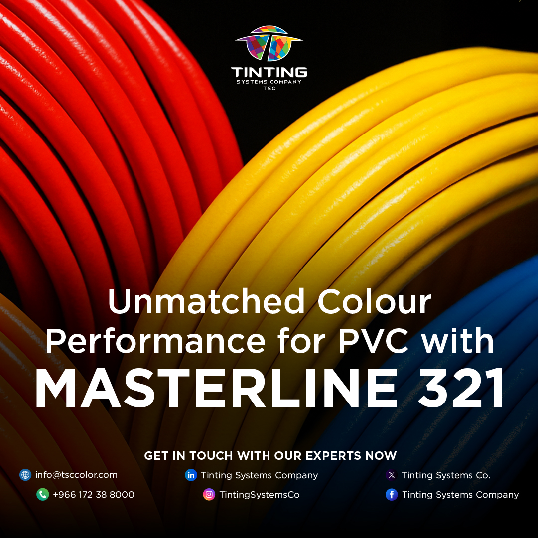 TintingSystems's tweet image. MASTERLINE 321 – game-changing pigment pastes for PVC &amp;amp; flexible plastics.
Vibrant, high-strength color with non-hazardous plasticizers ✅
✔ Smooth dispersion
✔ Optical brightness
✔ Reliable across tarpaulins, flooring, carpets &amp;amp; cables
📩 info@tsccolor.com
#TintingSolutions