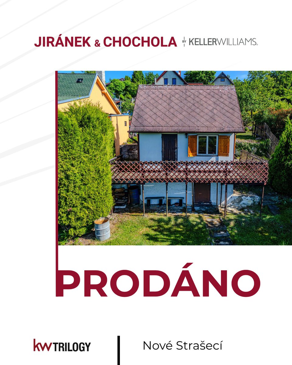 tom_prochazka's tweet photo. ✅ PRODÁNO

📍 Nové Strašecí
📐 32 m² | 2+kk
🌳 Pozemek 488 m² | Klidná lokalita

 Tomáš Procházka | 📞 739 010 184
 📩 t.prochazka@kwcz.cz

📍 KW Trilogy - Suchardova 513, Kladno
💻 https://t.co/FZvq0dnzJv

#prodej #kellerwilliamstrilogy #nemovitosti #kladno https://t.co/thnlpTHQiT