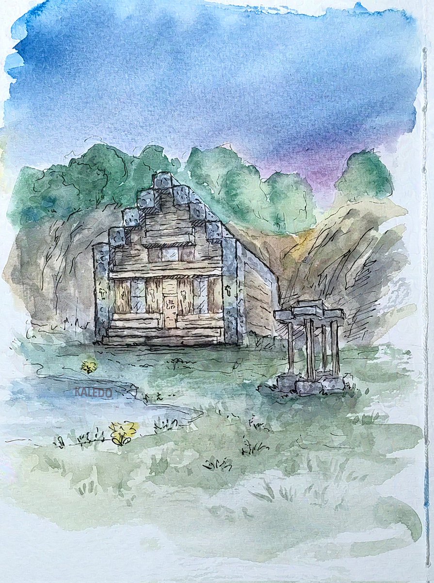 kaledo69's tweet photo. Cabin core base from Past Life smp.
I decided against stick figures this time 😅
#watercolor #pastlife #lifeseries #bdouble100 #goodtimeswithscar #ethoslab #smajor https://t.co/UvrgCFjg2E
