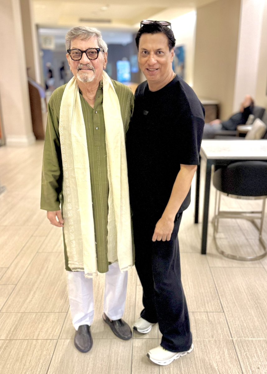 It was a lovely meeting with veteran actor &amp; filmmaker Amol Palekar ji at @northamericanfilmassociation, Our candid interaction was both inspiring &amp; memorable. 🌟 🙏 #NAFA Marathi film festival.
