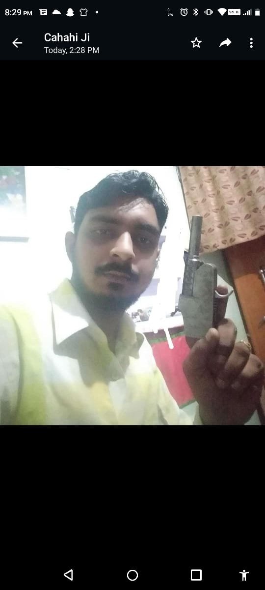 Journalist Gurbachansingh (@gurbachan1singh) on Twitter photo सोशल मीडिया पर युवक का अवैध हथियार के साथ फोटो वायरल बताया जा रहा है युवक मूल रूप से डेरी गांव का निवासी, वर्तमान में सूरज नगर में रह रहा है
मुरादाबाद के कटघर थाना क्षेत्र के डेरी गांव का मामला <a href="/moradabadpolice/">MORADABAD POLICE</a> <a href="/Uppolice/">UP POLICE</a> <a href="/adgzonebareilly/">ADG Zone Bareilly</a> सोशल मीडिया पर युवक का अवैध हथियार के साथ फोटो वायरल बताया जा रहा है युवक मूल रूप से डेरी गांव का निवासी, वर्तमान में सूरज नगर में रह रहा है
मुरादाबाद के कटघर थाना क्षेत्र के डेरी गांव का मामला <a href="/moradabadpolice/">MORADABAD POLICE</a> <a href="/Uppolice/">UP POLICE</a> <a href="/adgzonebareilly/">ADG Zone Bareilly</a>