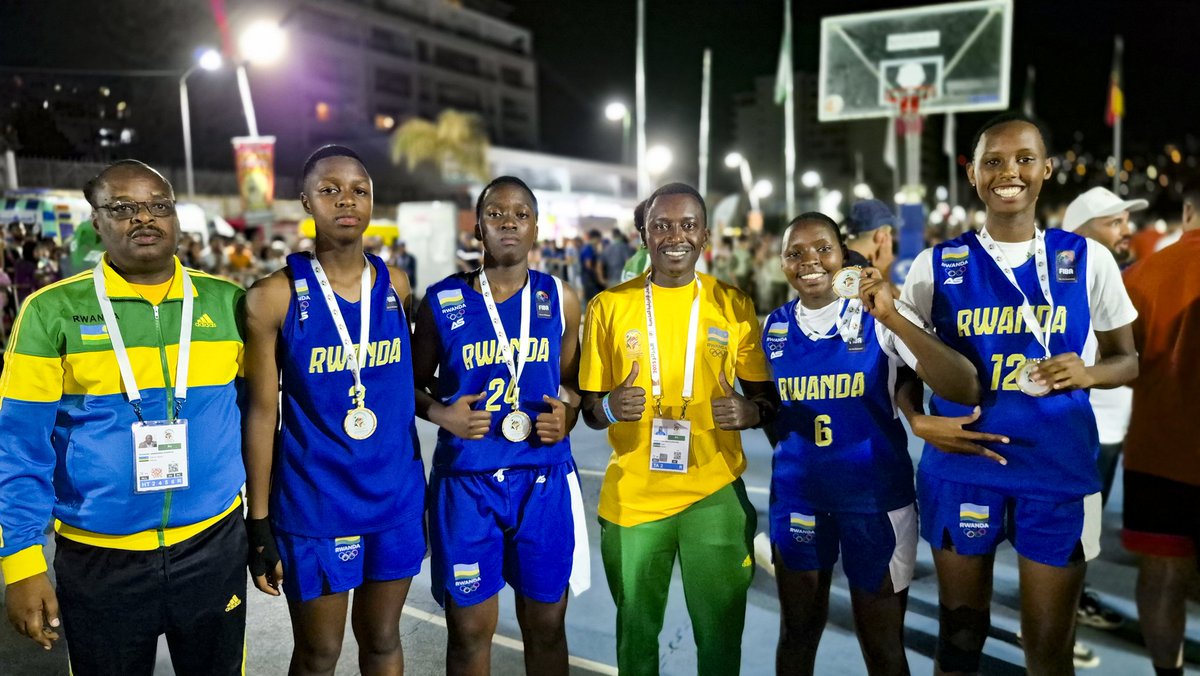 RwandaOlympic's tweet photo. 🇷🇼 A Moment of National Pride at the #AfricanSchoolGames in Algeria! 🏆

The Rwandan Women’s Basketball 3x3 team are Champions, claiming gold after a high-intensity clash against Nigeria, ending 12-11 in Rwanda’s favor!

Their journey was exceptional, winning 5/6 out of 6 matches https://t.co/mr9arXLROx
