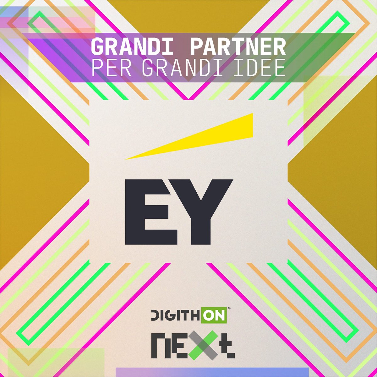 digith_on's tweet image. 👍🏻🚀Anche in questa edizione, si rinnova la collaborazione tra @EY_Italy e la maratona delle idee digitali #DigithON.

👉🏻EY, leader nei servizi professionali, realizza il suo purpose creando nuovo valore per i clienti, le persone, la società e il pianeta.

#Next #DigithON2025