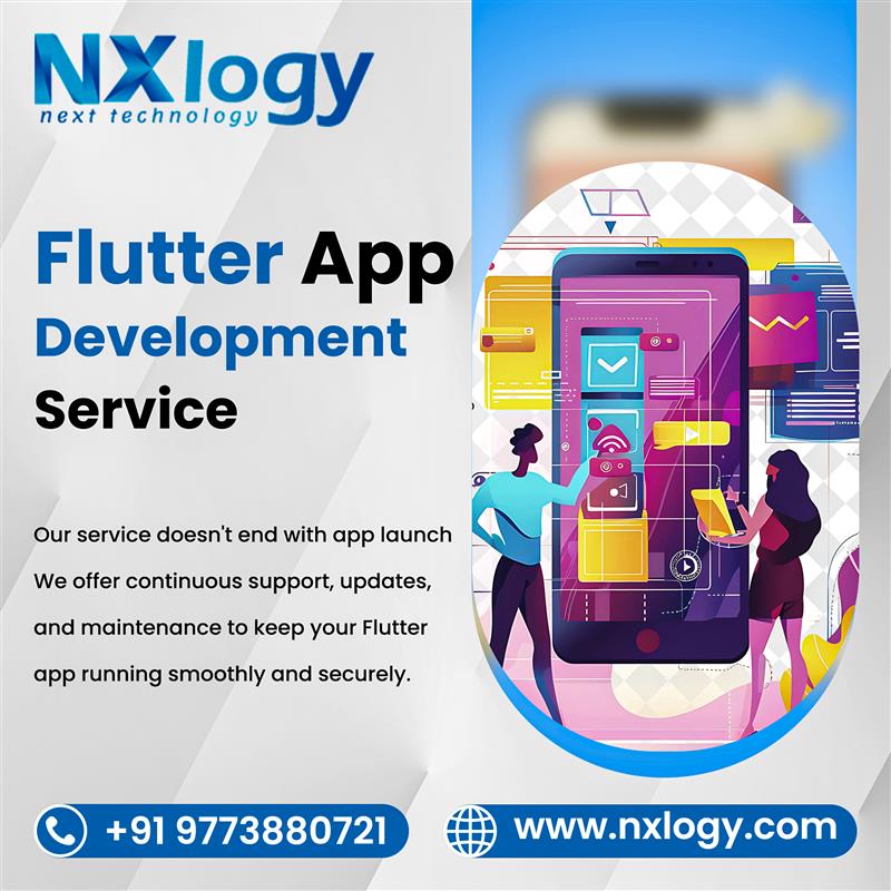 nxlogy's tweet image. Launch Your App with Flutter – Fast, Flexible &amp;amp; Future-Ready!
📱At NXlogy Solutions Pvt. Ltd., we specialize in building powerful cross-platform mobile apps using Flutter – Google’s revolutionary UI toolkit.

nxlogy.com
📞+91 9773880721
#NXlogy #FlutterAppDevelopment