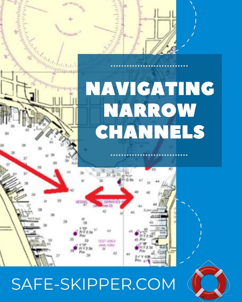 ⚠️  Tight spots, hidden rocks, and busy waters – narrow channels present unique challenges for boaters.

Navigate them safely and confidently with our expert tips!
👉 safe-skipper.com/navigating-nar…

#sailing #yachting #safetyatsea #boating #watercraft #sailboat #safeskipper