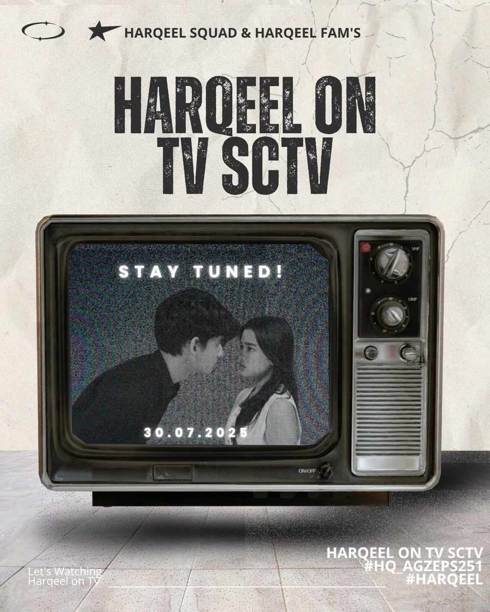 Hallow Investigation Love Club's team and Namaste team 🔥

Come on, grab your television remote and watch Harqeel at 17.00 WIB on <a href="/SCTV/">SCTV</a> 📺 And don't forget hype our Tag line and Hashtag start 16.30 WIB ⏰

HARQEEL ON TV SCTV
#.HQ_AGZEPS251
#.HARQEEL
