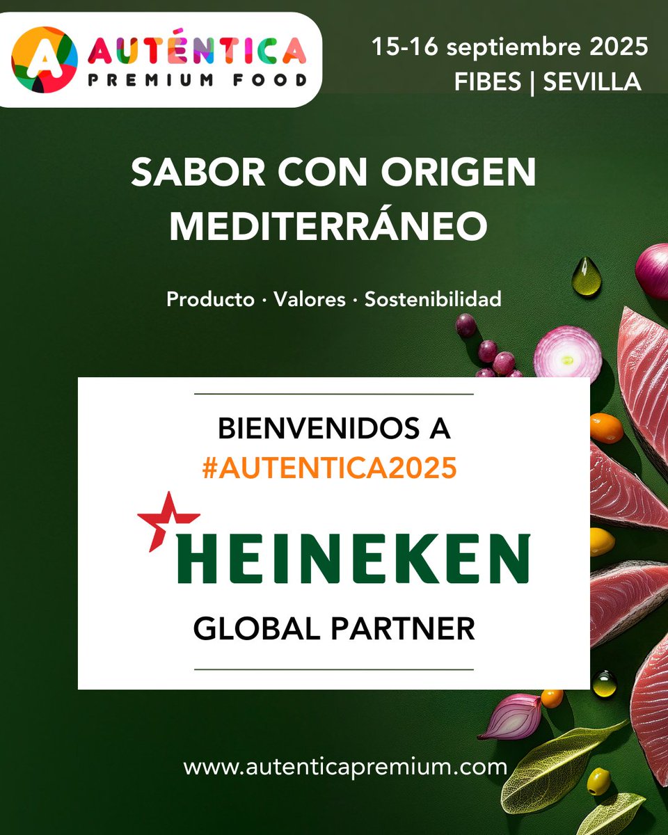Auténtica Premium Food (@autenticafest) on Twitter photo 🍻 ¡<a href="/HEINEKENCompany/">The HEINEKEN Company</a>
se une como Global Partner de #AUTENTICA2025!
📷 150 años creando marcas, experiencias y conexiones únicas.
#AuténticaPremiumFood #GlobalPartner #EventosFood #Retail #Horeca #Gastronomía #BeerExperience 🍻 ¡<a href="/HEINEKENCompany/">The HEINEKEN Company</a>
se une como Global Partner de #AUTENTICA2025!
📷 150 años creando marcas, experiencias y conexiones únicas.
#AuténticaPremiumFood #GlobalPartner #EventosFood #Retail #Horeca #Gastronomía #BeerExperience