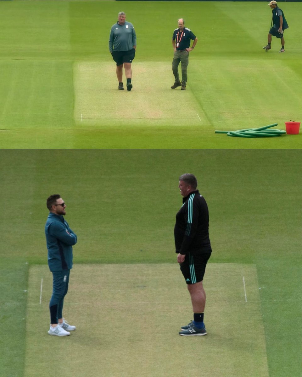 Yeh lambu ke Baap hai jo pitch pe goom rahe hai ?