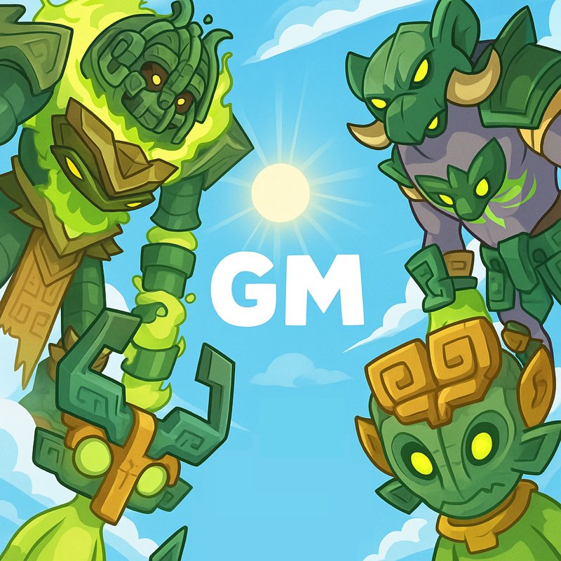 Gm CT! 🟡
 Quick tip for new <a href="/LumiterraGame/">Lumiterra</a> players.👇

Master your gathering routes before hitting PvP because the better your tools the better your chances of winning against in-game monsters! Every move matters. 
This is what building a real economy looks like.

gLumi! 🟨