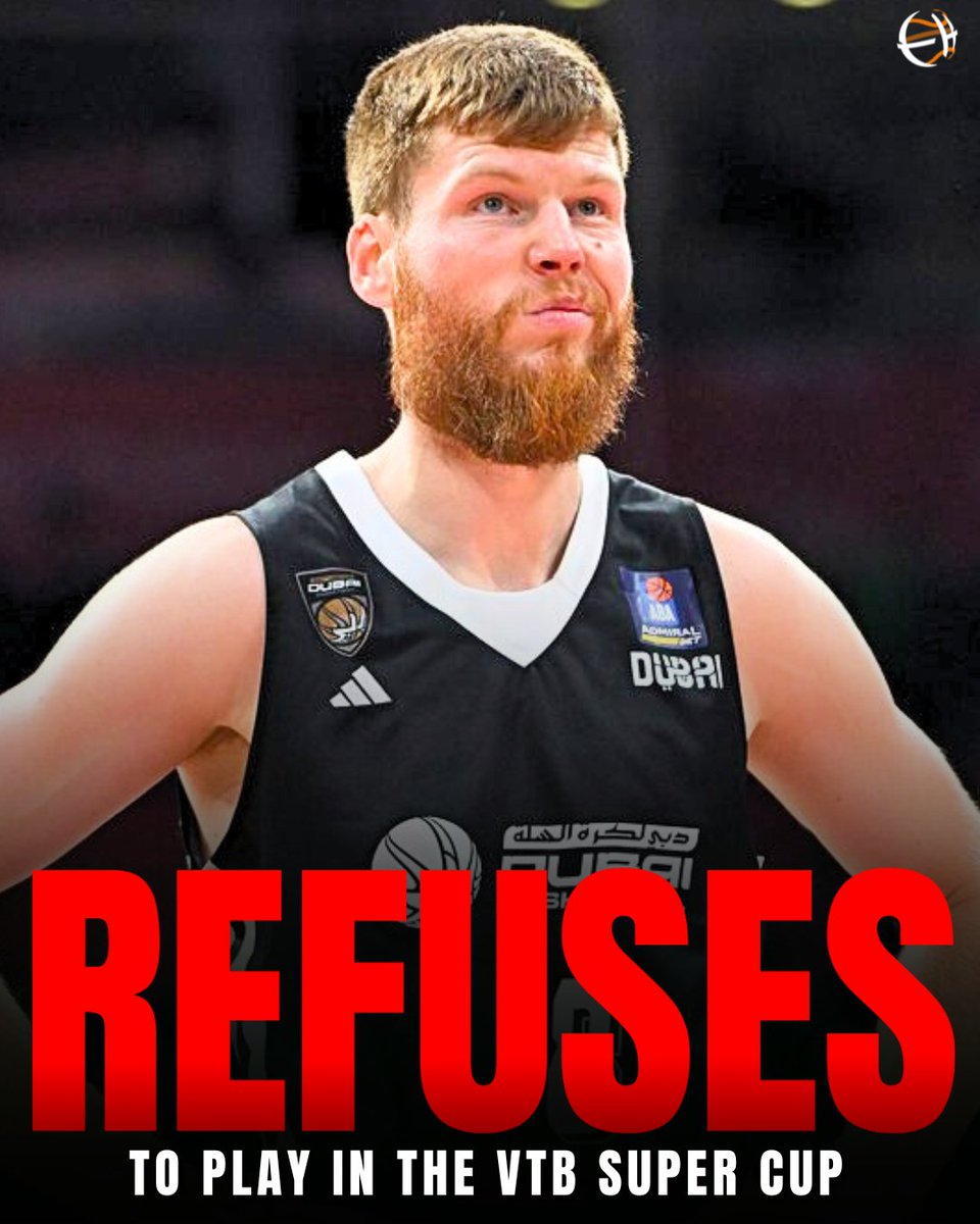 🚨 Dubai star Davis Bertans to skip VTB United League SuperCup

🗣️ “I cannot participate in a tournament with that name”