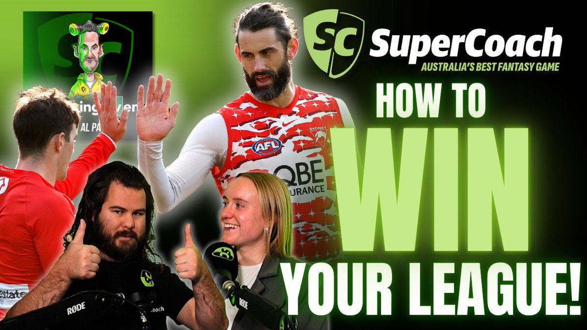 Who has the best run home?! SuperCoach league matchups analysis! #SuperCoach #AFL 

<a href="/PatchToTheMax/">patch</a> and <a href="/chloekwilliams/">Chloe Williams</a> reveal the matchup data that could help you win your league! 🏆

📹WATCH: bit.ly/459cMTp
🎧LISTEN: spoti.fi/3ZSaCFc