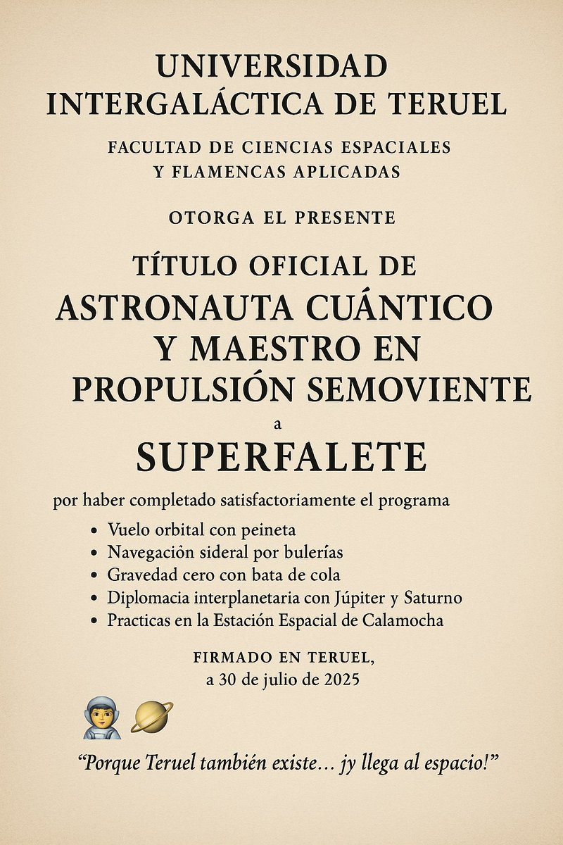 Deberían nombrarme asesor de esta comisión. Tengo titulación más que suficiente.