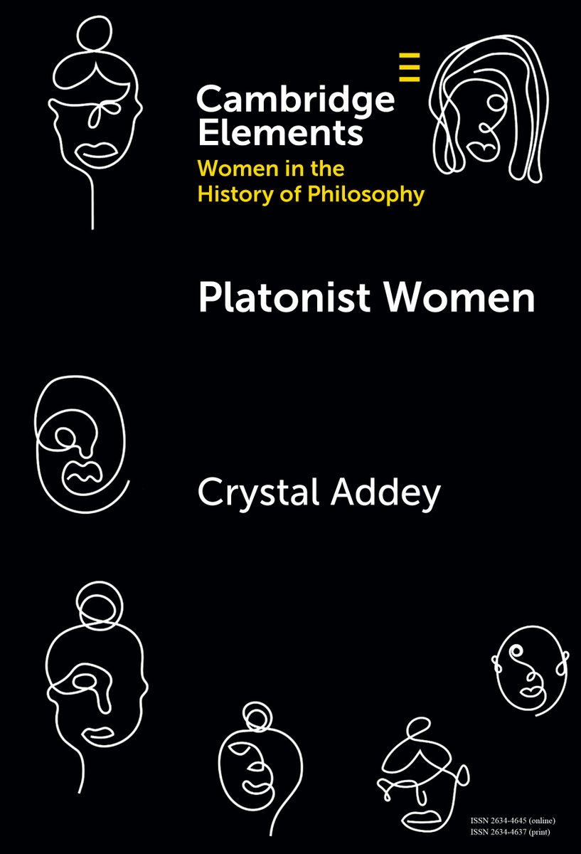 New Cambridge Element Platonist Women by Crystal Addey is now free to read for 2 weeks! 
cup.org/4lVdafu
#cambridgeelements #philosophy