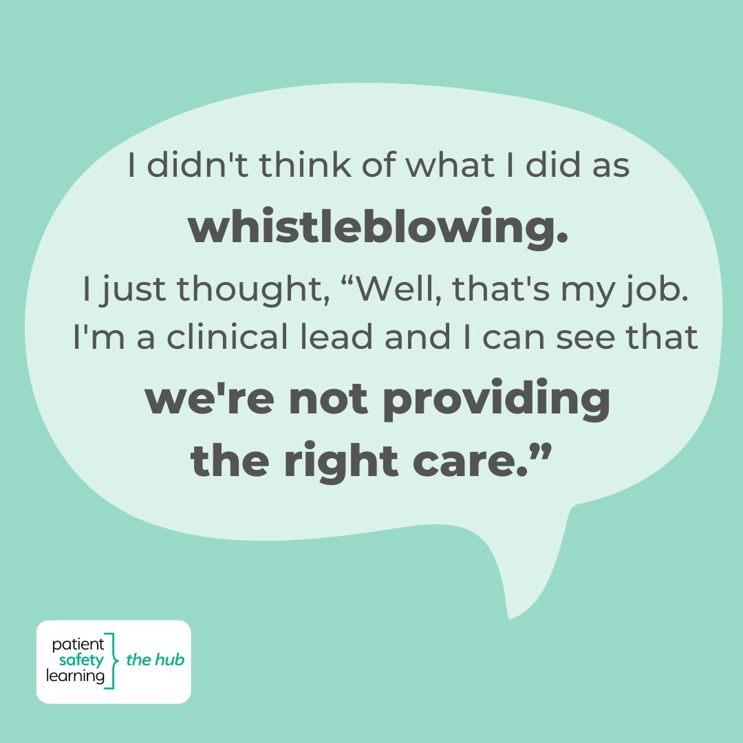 🧵‘Speaking up for patient safety’ interview series🧵

(1/9) In this thread you can find links to each interview in our series with <a href="/peter__duffy/">Peter Duffy</a> about raising concerns and whistleblowing, launched at the start of this year.