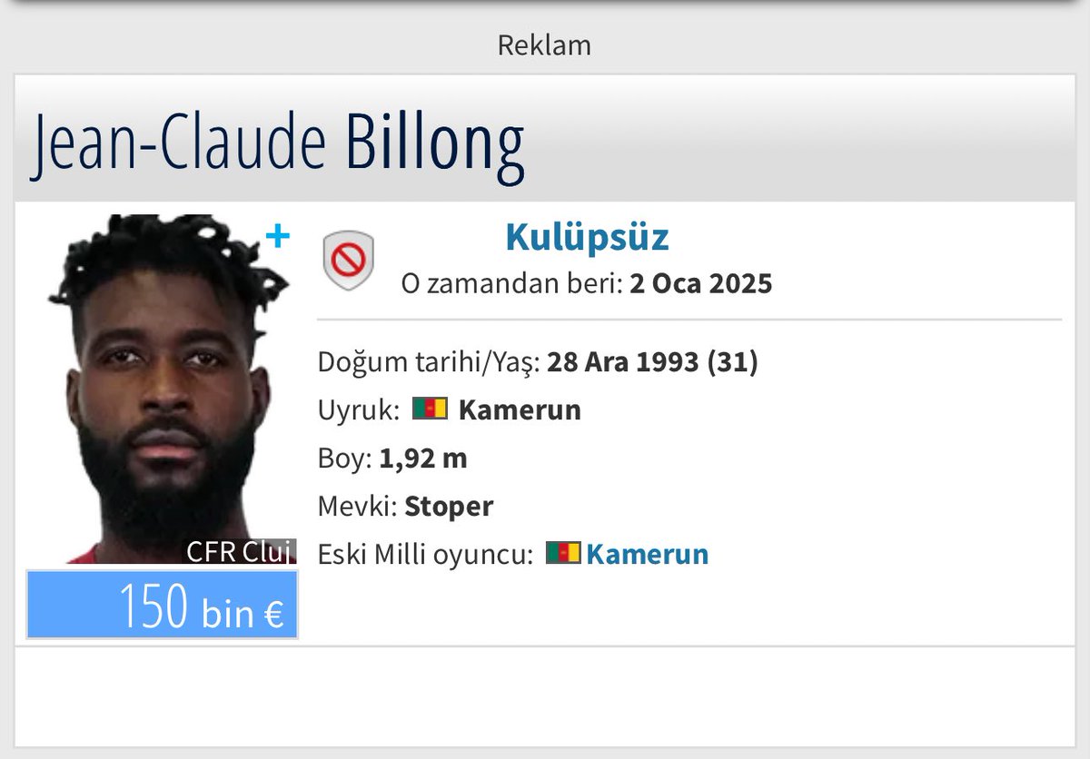 Billong denen şikecinin şuan nerede olduğunu merak ettim güya o seneki başarısından dolayı milli takıma yükselmişti ama ne hikmetse İtalya beşinci liginden bile kovulmuş. Bjk de o sene Osimhenin kim olduğunu bilmeyen hocasıyla CL’de 6 maçta sıfır puan almıştı.