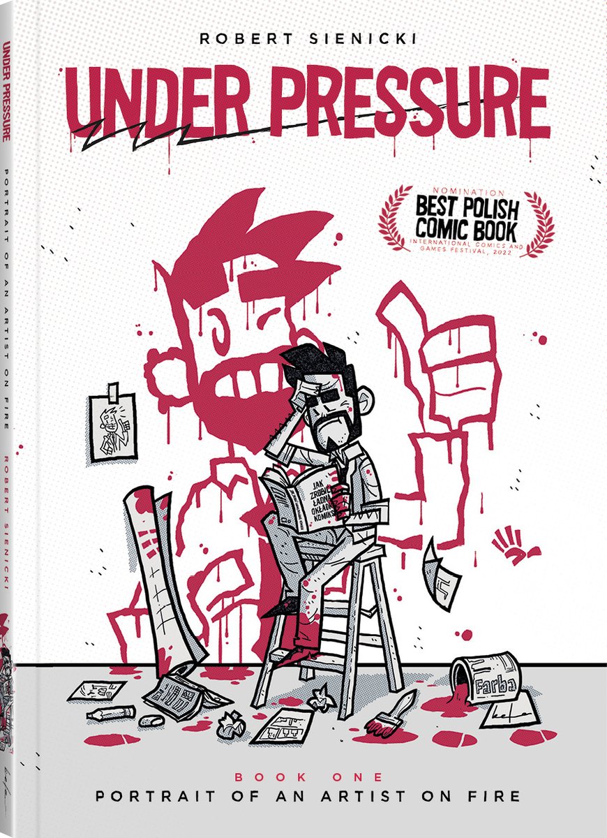 Robert 'bele' Sienicki (@rsienicki) on Twitter photo ENGLISH EDITION ALERT!
I am proud to announce the first collection of "Under Pressure" comics! The book will premiere at <a href="/ThoughtBubbleUK/">Thought Bubble Festival</a> in November! Will this be your new favourite comic book? I have no idea, I don't know you that well. I sure hope so though! ENGLISH EDITION ALERT!
I am proud to announce the first collection of "Under Pressure" comics! The book will premiere at <a href="/ThoughtBubbleUK/">Thought Bubble Festival</a> in November! Will this be your new favourite comic book? I have no idea, I don't know you that well. I sure hope so though!