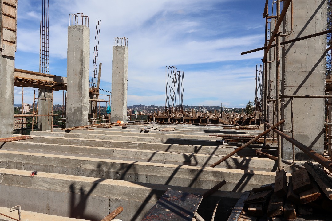 Do you notice the progress;

We have added another floor. These floors have 5.4m headroom 😉
The site has been leveled.
The up stands for the next floor are ready too.

Stay tuned for more updates as we we continue to shape this vision into reality.