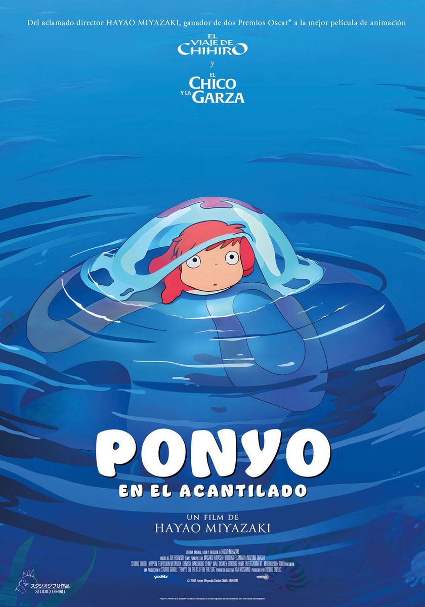 Ponyo no cantil, o 1 de Agosto (este venres) con dobraxe en Galego.

Cines confirmados:
- Cines Numax
- Multicines Compostela
- Multicines Norte (versión dobrada a partir do día 8)