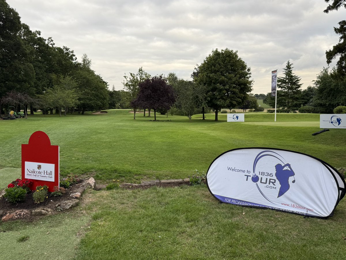 NailcoteHall's tweet image. The Qualifier for @BritishPar3 has started today with 60 Pro’s competing for 4places to  play in next week’s €150,000 Farmfoods British Par 3 Championship from Aug 5-8 here at Nailcote Hall Hotel  The World’s biggest Pro Par 3 Event at the No 1 Par 3 course in the UK &amp;amp; hosted by