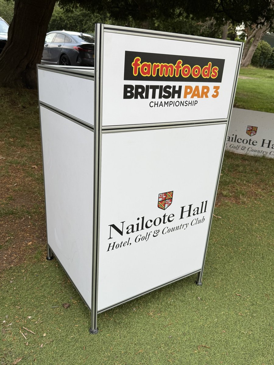 NailcoteHall's tweet image. The Qualifier for @BritishPar3 has started today with 60 Pro’s competing for 4places to  play in next week’s €150,000 Farmfoods British Par 3 Championship from Aug 5-8 here at Nailcote Hall Hotel  The World’s biggest Pro Par 3 Event at the No 1 Par 3 course in the UK &amp;amp; hosted by