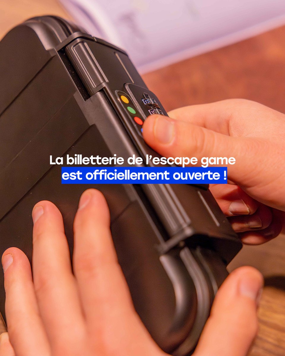 Decathlon Arena - Stade Pierre Mauroy (@decathlonarena) on Twitter photo Jour J : le stade vous dévoile son Escape Game🔍
60 minutes, des énigmes à résoudre, 1 code à trouver... À vous de jouer😉
Réussirez vous à sauver la cérémonie des lumières ?
Rendez-vous le jeudi 28 août !
Infos et réservation👉eiff.fr/LKmW50WwN2Y Jour J : le stade vous dévoile son Escape Game🔍
60 minutes, des énigmes à résoudre, 1 code à trouver... À vous de jouer😉
Réussirez vous à sauver la cérémonie des lumières ?
Rendez-vous le jeudi 28 août !
Infos et réservation👉eiff.fr/LKmW50WwN2Y