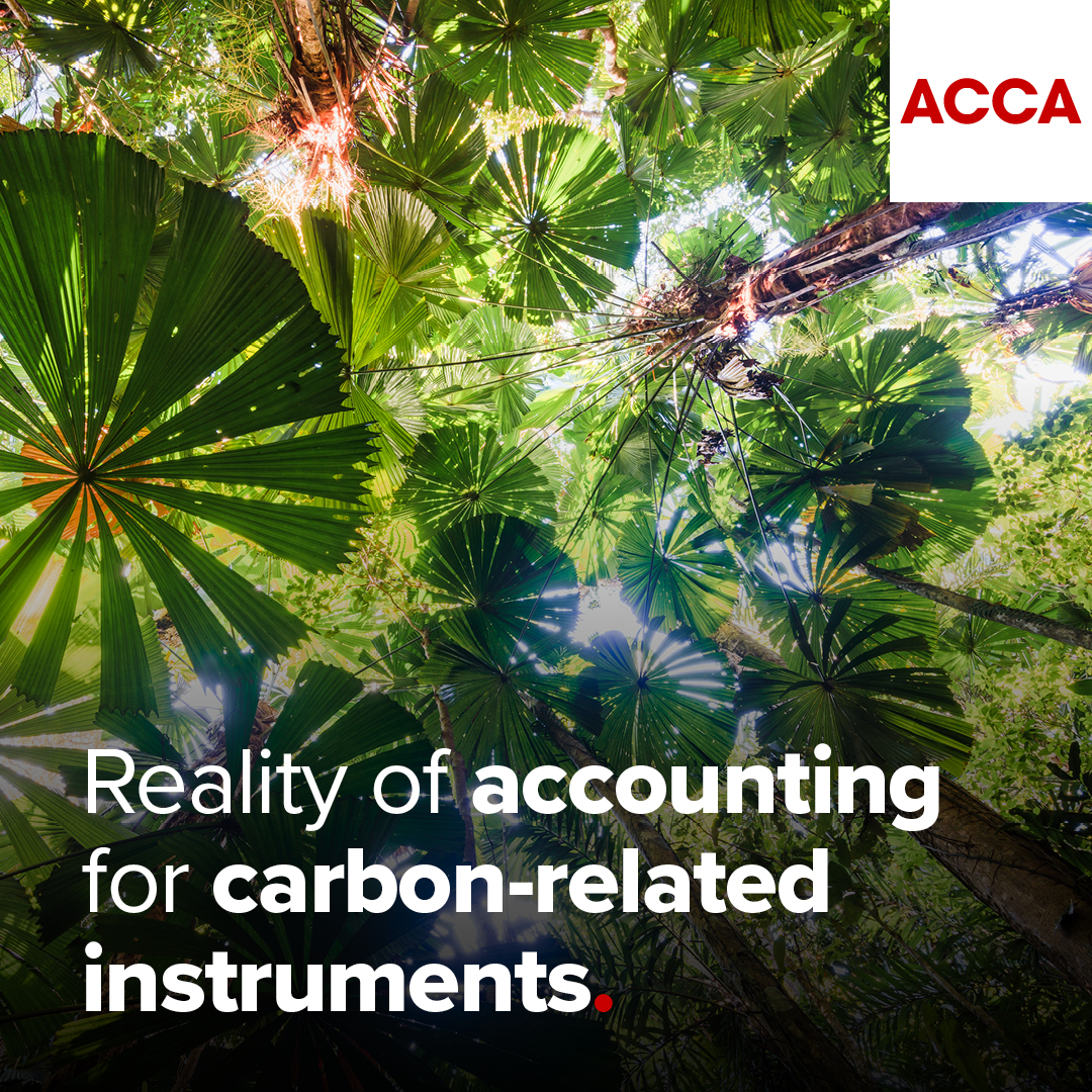 As carbon markets grow, accounting for credits and allowances remains inconsistent. ACCA and the University of Glasgow analysed 300 firms’ disclosures and offer guidance in two new articles. Explore the research: ow.ly/iLLx50Wx9jQ