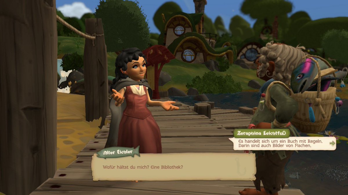 Guten Morgen ihr Lieben! 

Trotz gemischter Rezensionen habe ich mich entschlossen, die Reise in Tales of the shire anzutreten und bislang ist es so zauberhaft. 🩷 Grafik könnte etwas aufgehübscht werden, sonst bin ich zufrieden. Liebe Grüße von meiner Zeraphina Leichtfuss 🥰