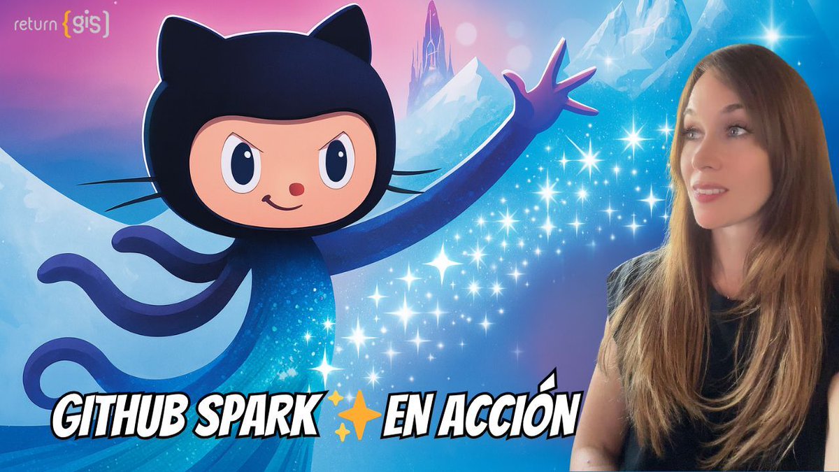 0GiS0's tweet photo. ¡Hola developer 👋🏻! ¿Sabías que con GitHub Spark ✨ puedes crear una app completa solo con prompts? 😱
Te enseño su Public Preview, sus pestañas 🔄🎨📊💬, cómo publicar 🚀 guardar y abrir el código en Codespaces 💻☁️
🔗 https://t.co/nPkfTNspdV
#GitHub #GitHubSpark #AI https://t.co/glDzbvy9Ly