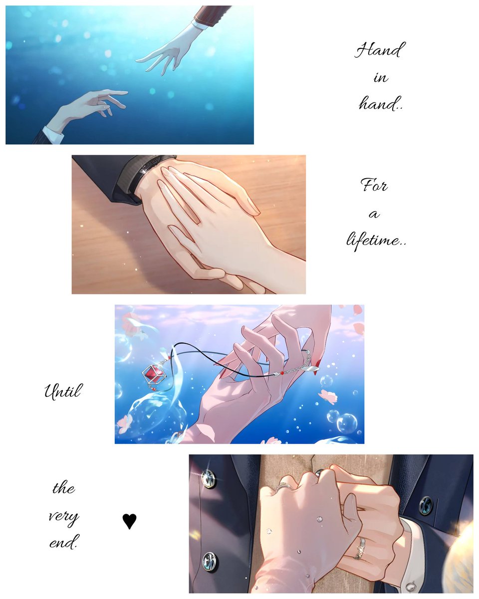 "I promise to walk with you, hand in hand, for a lifetime - until the very end." 

#ArtemWing #TearsOfThemis