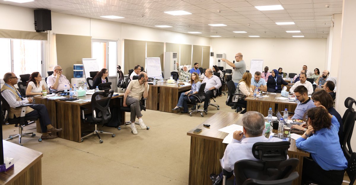 DUA_UNRWASyria's tweet image. @UNRWA Syria team participated in the Integrating Conflict Sensitivity in Programmes training, facilitated by the @UndpSyria Conflict Sensitivity Team. The training focused on practical approaches to enhance situation analysis and strengthen social cohesion across communities.